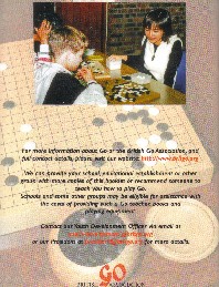 Rear Cover of Play Go Booklet