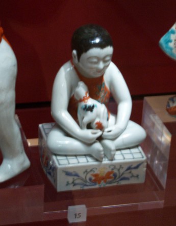 Shogi Boy in Ashmolean Museum