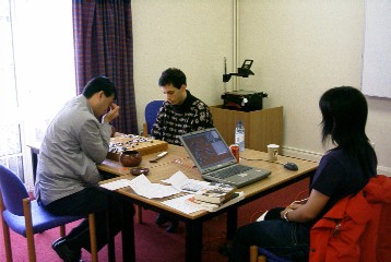 Vickie Chan broadcasts game 4 at Milton Keynes