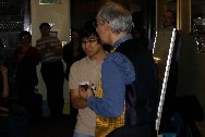 Jun Tarumi receives his prize